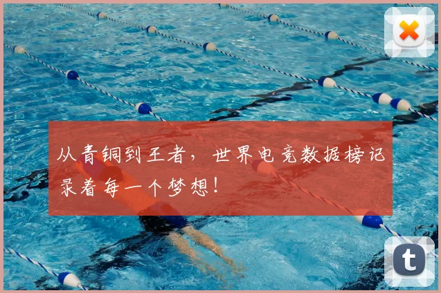 从青铜到王者，世界电竞数据榜记录着每一个梦想！